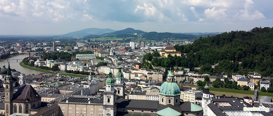 Salzburg von der Burg aus Salzburg von der Burg aus