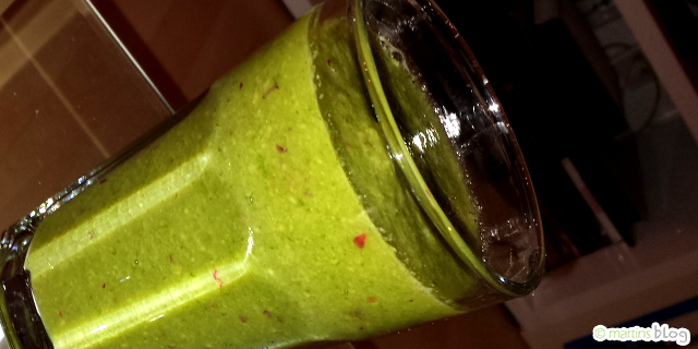 grüner Birnen-Apfel-Smoothie grüner Smoothie