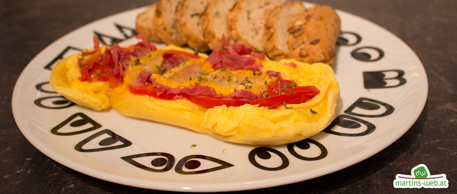 Tomaten-Käse-Omlett Tomaten-Käse-Omlett
