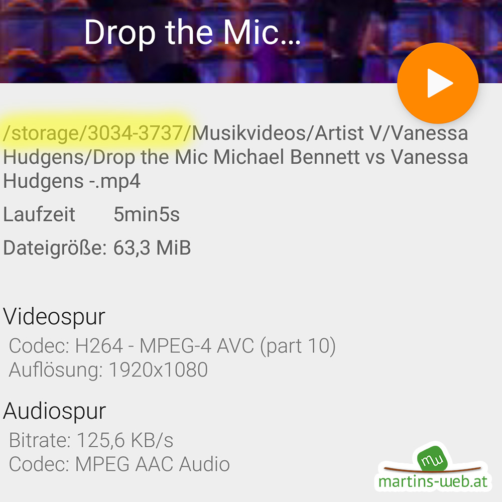 VLC-Playlisten für Android