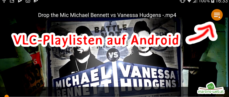VLC-Playlisten für Android VLC-Playlisten für Android