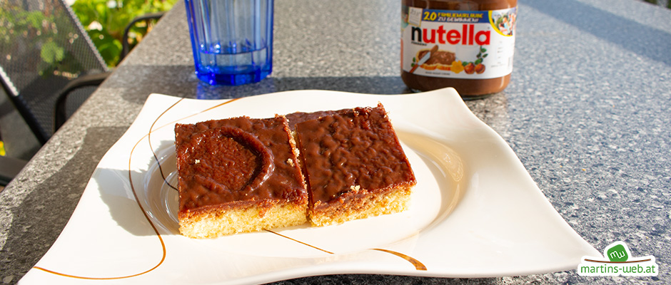 Nutella-Kuchen Nutella-Kuchen