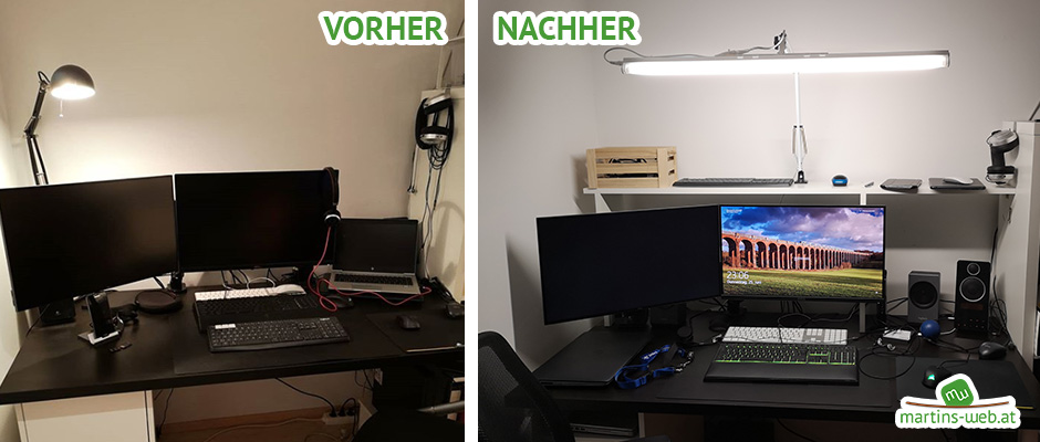 DIY Schreibtischlampe fürs Homeoffice