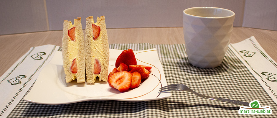 Fruchtsandwich mit QimiQ Fruchtsandwich mit QimiQ