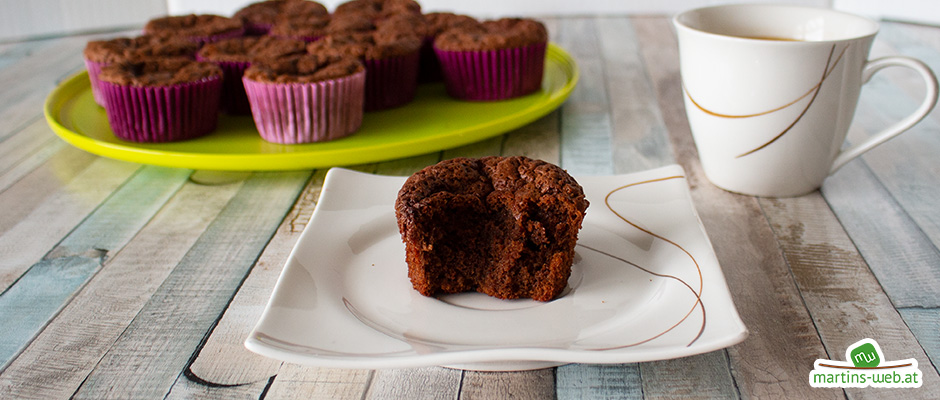 Super saftige Schoko-Muffins