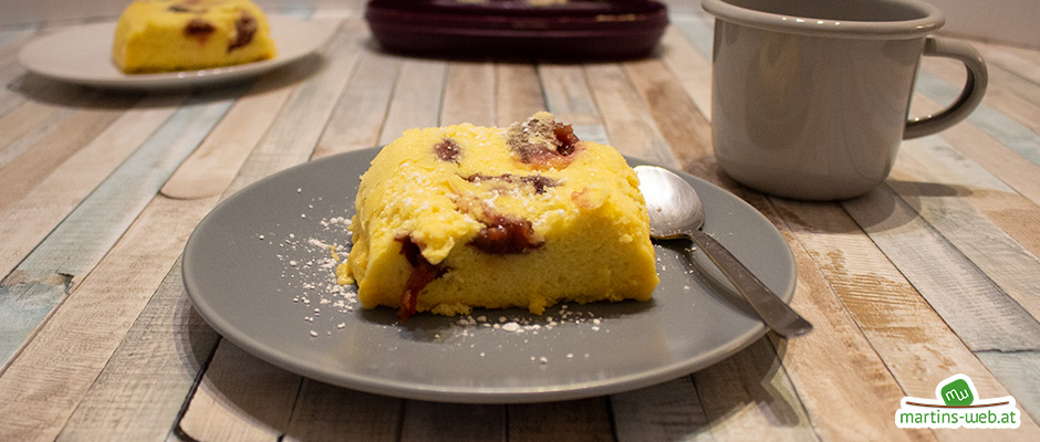 Zwetschkenkuchen im Omlettwunder