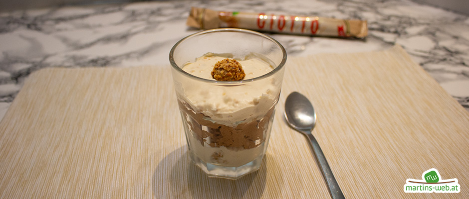 Giotto-Creme im Glas Giotto-Creme im Glas