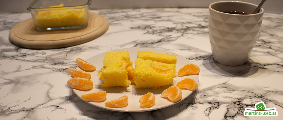 Fruchtiger Mandarinen-Kuchen zum Frühstück