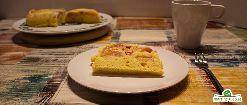 Pfirsich-Kuchen