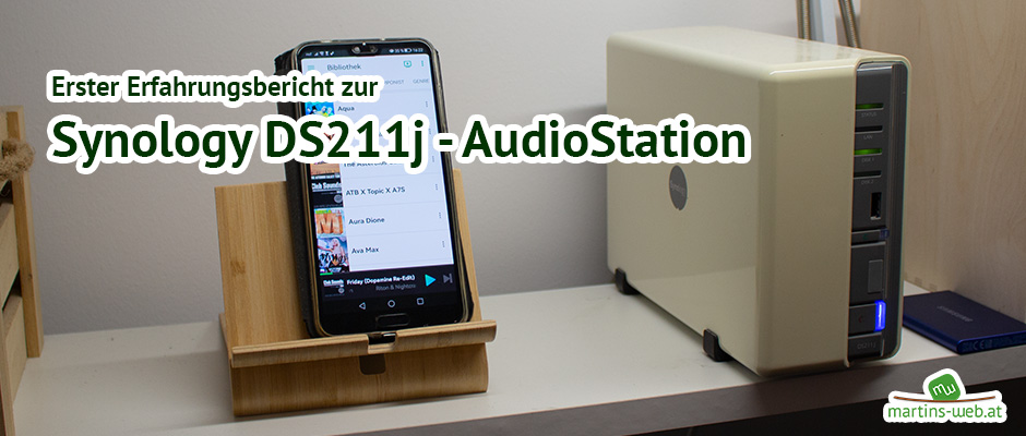 Synology DS211j - AudioStation Erfahrungsbericht