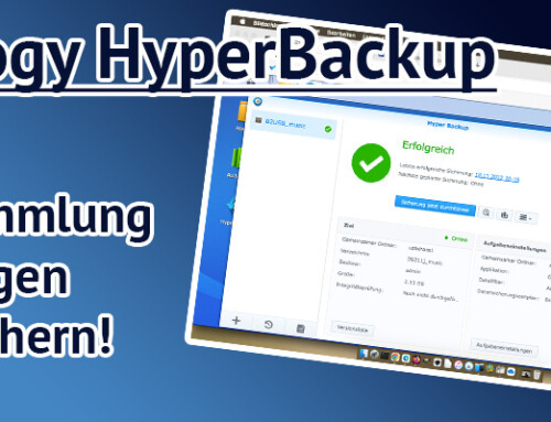Datensicherung mit Synology Hyper Backup