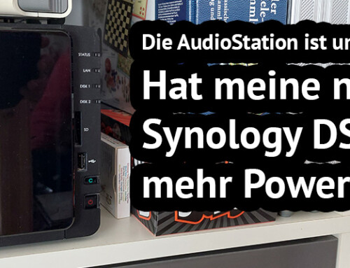 Synology DS212+ als AudioStation
