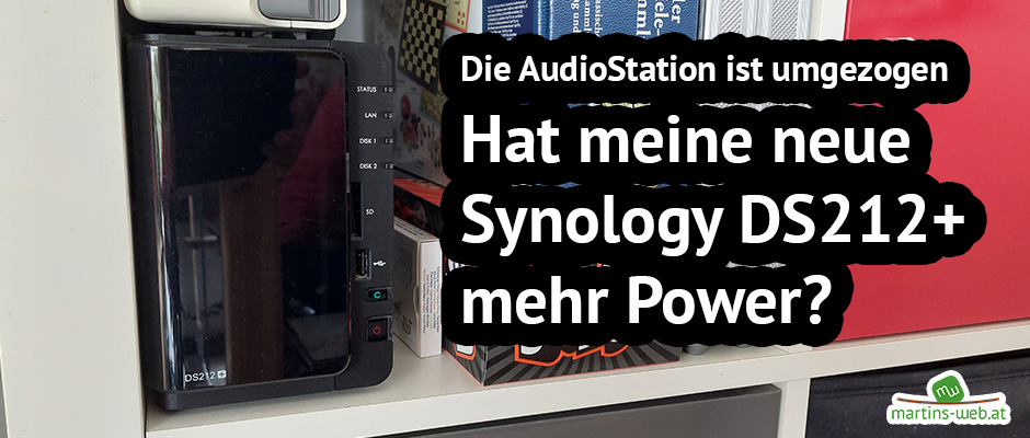 Synology DS212+ als AudioStation