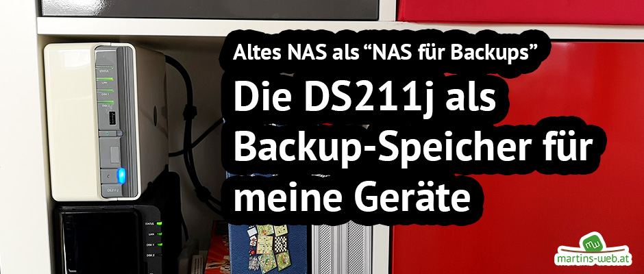 Synology DiskStation als Speicher für Backups