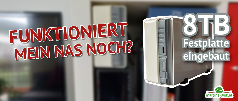 8TB IronWolf im Synology DS211j geht das