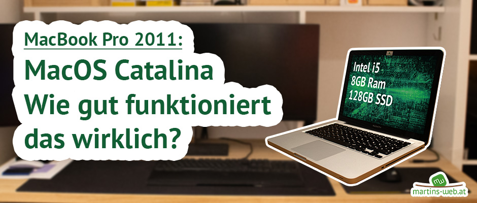 MacBook Pro 2011 mit MacOS Catalina