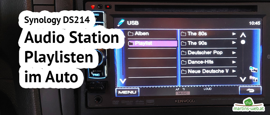 AudioStation Playlisten für den Autoradio herunterladen AudioStation Playlisten für den Autoradio herunterladen